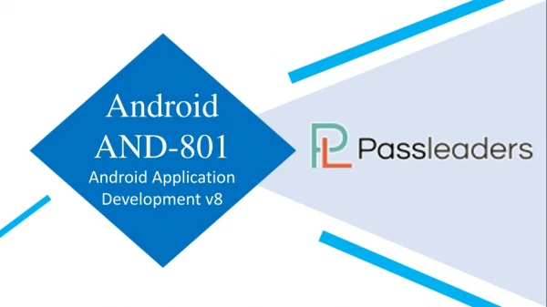 Passleader AND-801 practice test