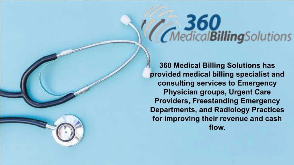 360 medical billing solutions has provided