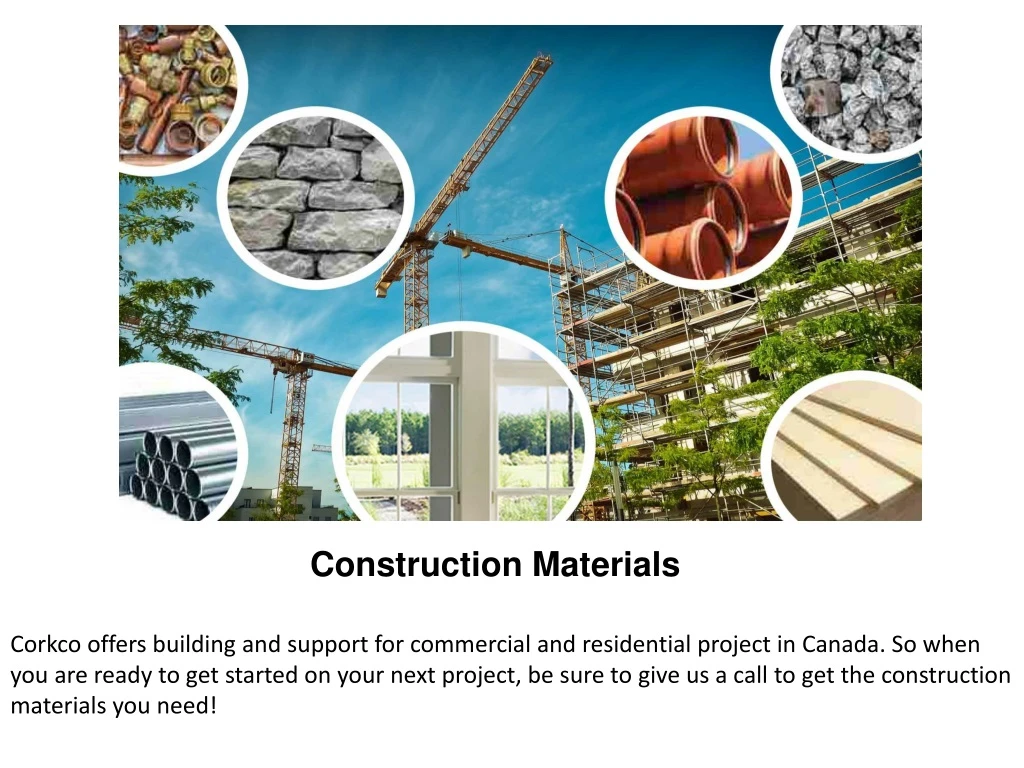 construction materials