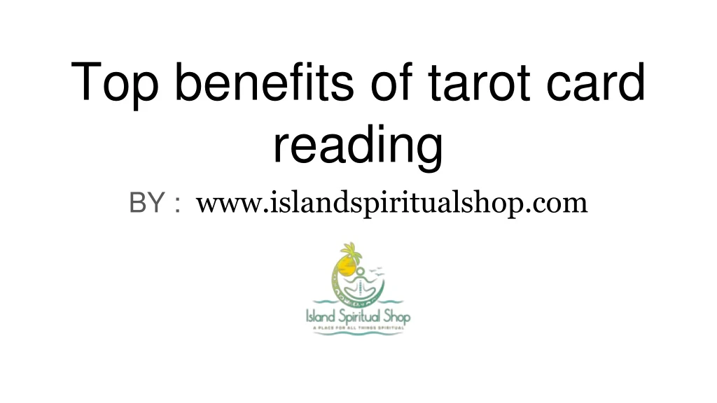 top benefits of tarot card reading