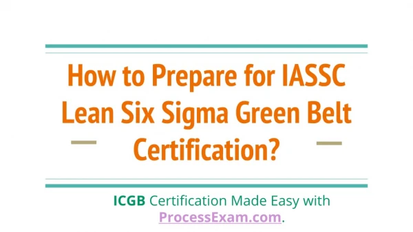 Eassy to Clear IASSC ICGB Certification with High Score