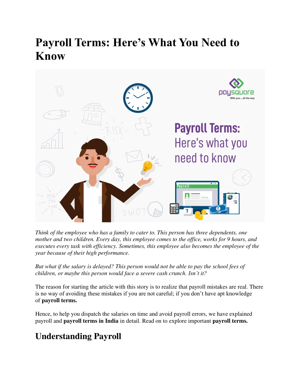 payroll terms here s what you need to know