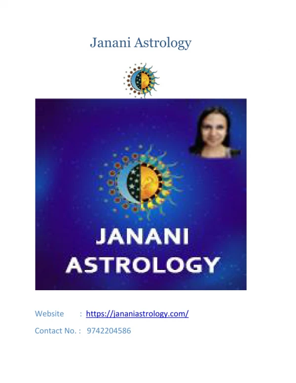 Best Online Astrologers in HSR Layout, Banglore | Online Jyotish Astrologers in Bangalore | Janani Astrology