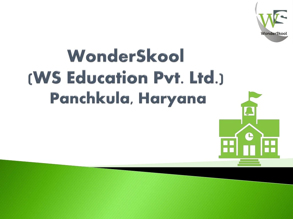 wonderskool ws education pvt ltd panchkula haryana