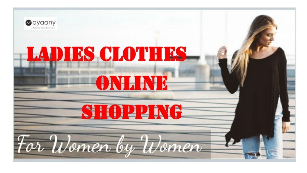 ladies clothes online shopping