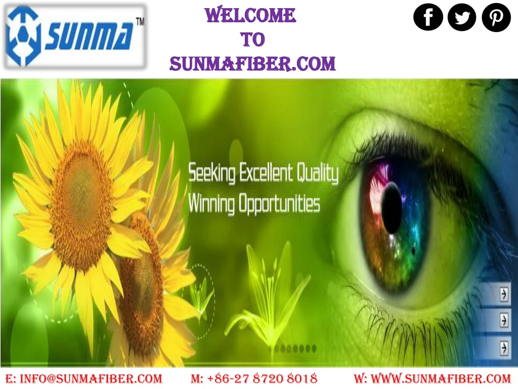 welcome to sunmafiber com
