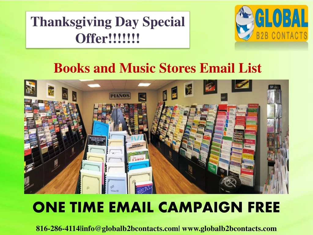 thanksgiving day special offer