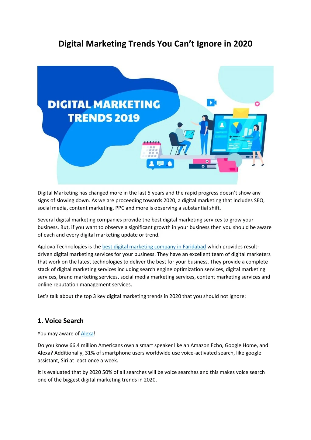 digital marketing trends you can t ignore in 2020