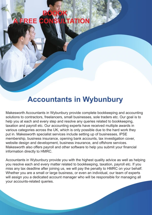 Accountants in Wybunbury