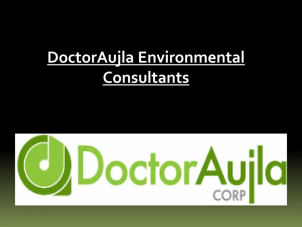 doctoraujla environmental consultants