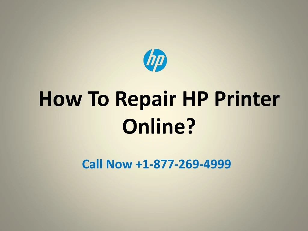 how to repair hp printer online