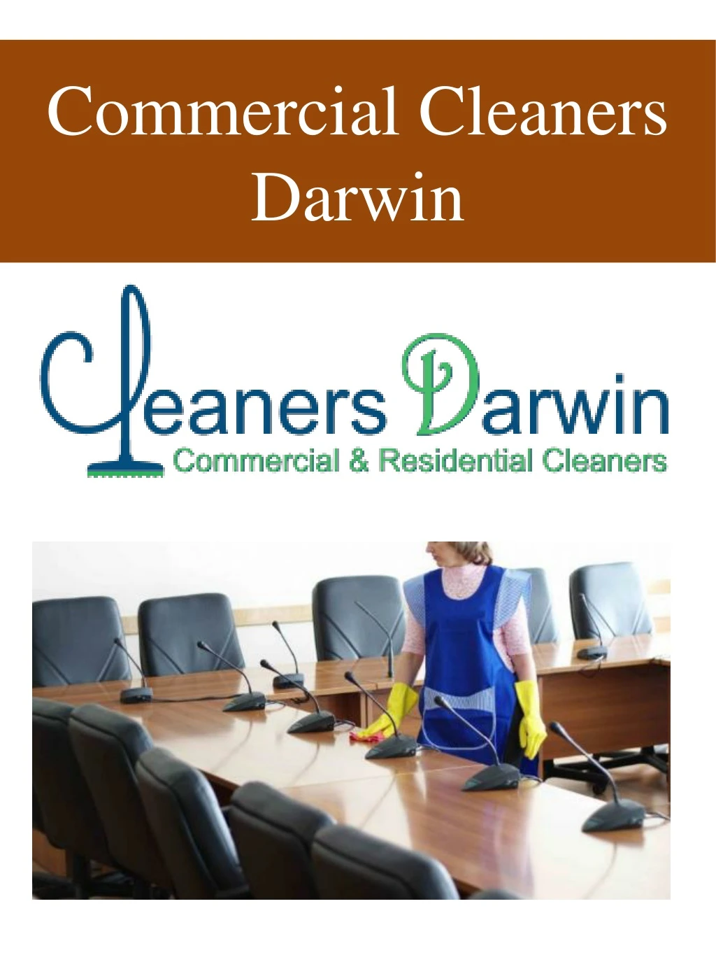commercial cleaners darwin