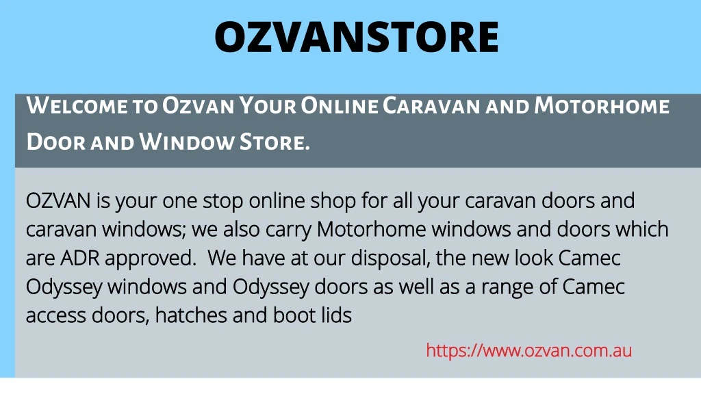 ozvanstore