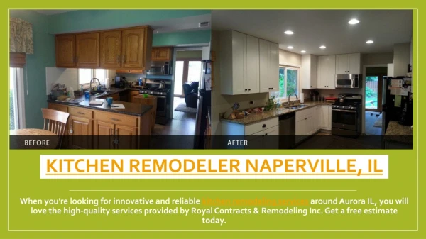 Kitchen Remodeler Naperville, IL