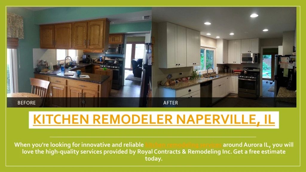 kitchen remodeler naperville il