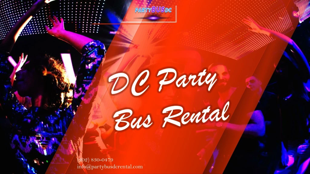 dc party bus rental