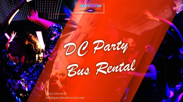 DC Party Bus Rental - (202) 830-0479