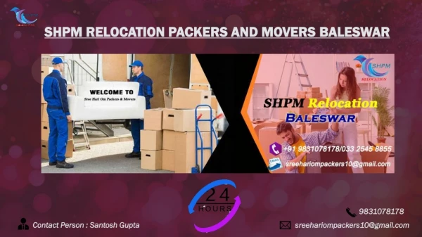 SHPM Packers and Movers Baleswar