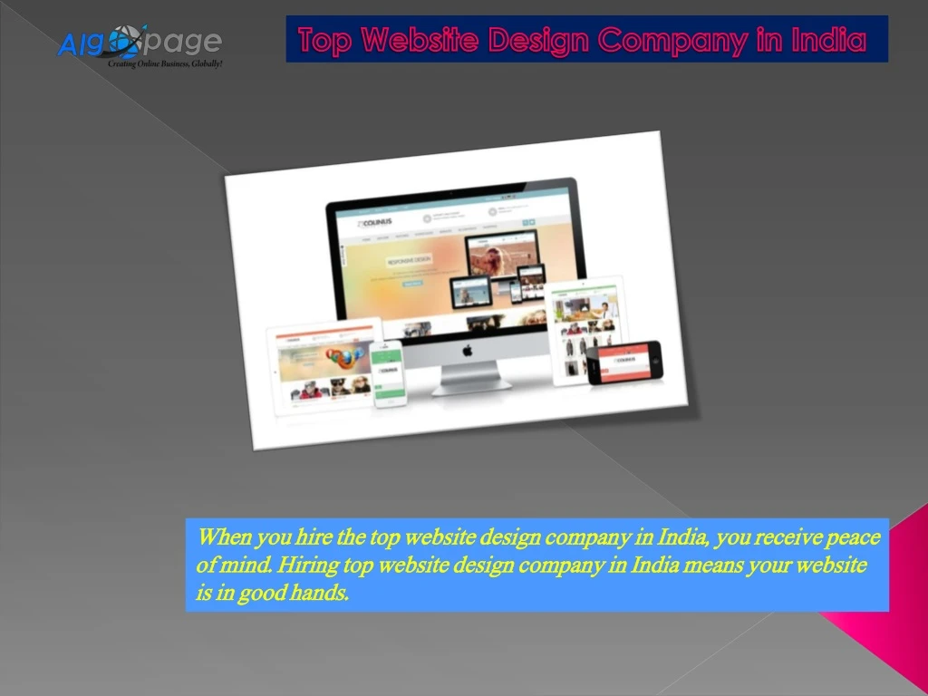 top website design company in india