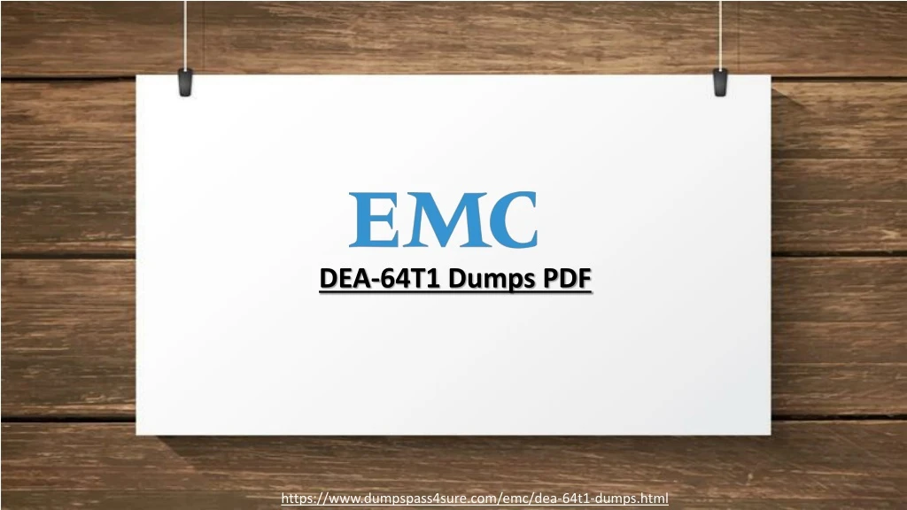 dea 64t1 dumps pdf