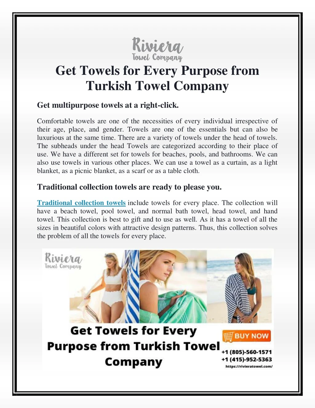 get towels for every purpose from turkish towel