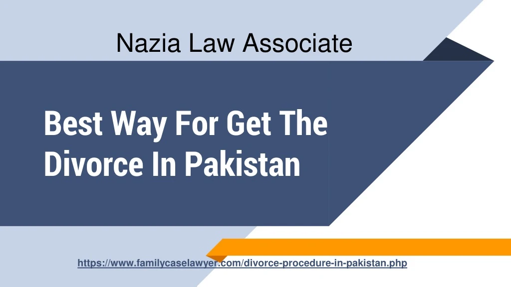 best way for get the divorce in pakistan
