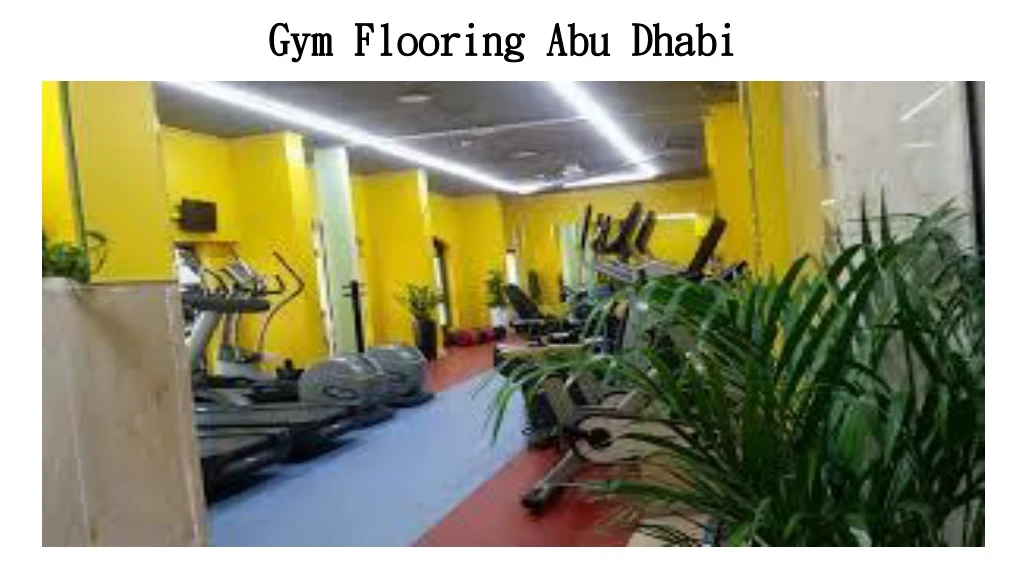 gym flooring abu dhabi