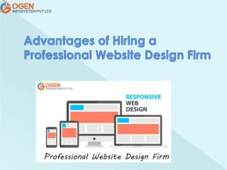Advantages of Hiring a Professional Website Design Firm