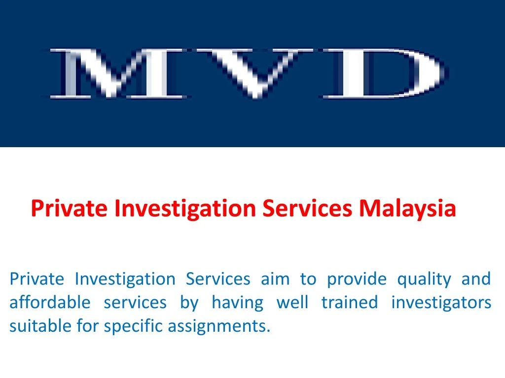 private investigation services malaysia