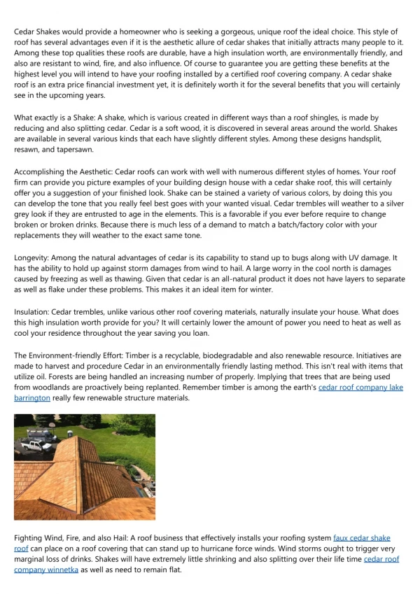 cedar roof company st charles: The Good, the Bad, and the Ugly