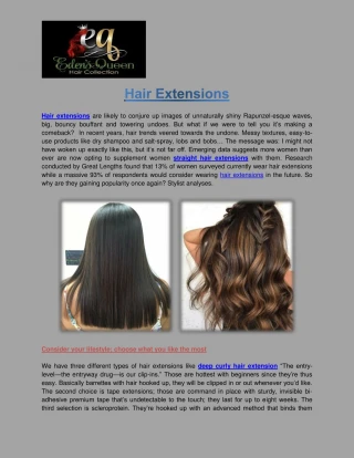 Hair Extensions