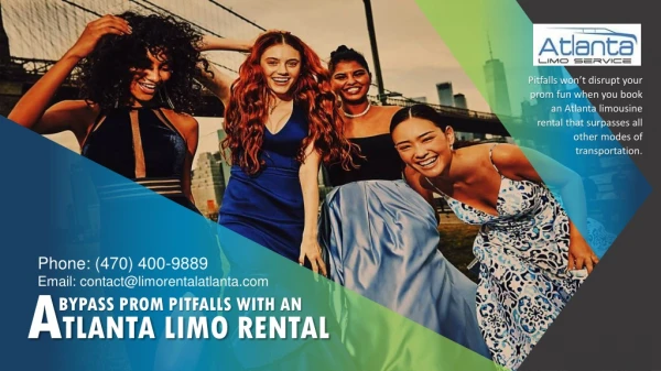Bypass Prom Pitfalls with a Limo Rental Atlanta