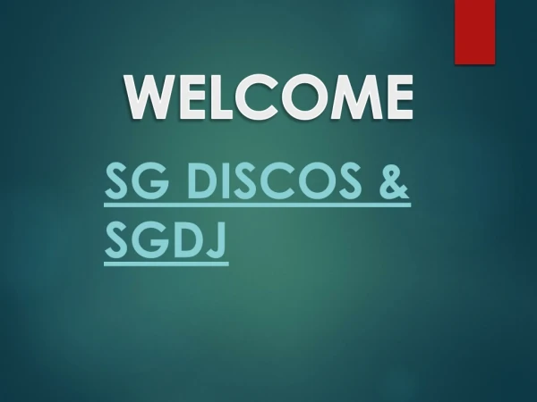 SG Discos & SGDJ