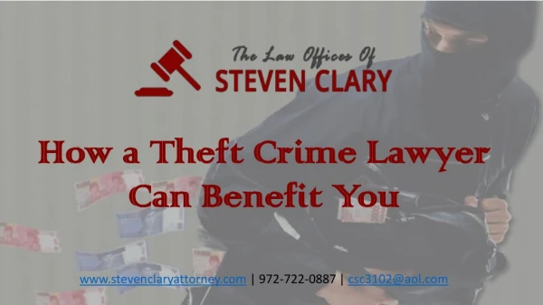 How a Theft Crime Lawyer Can Benefit You