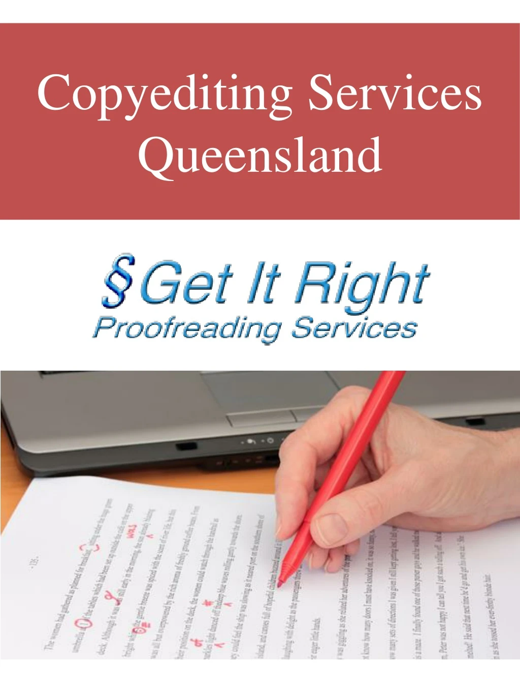 copyediting services queensland