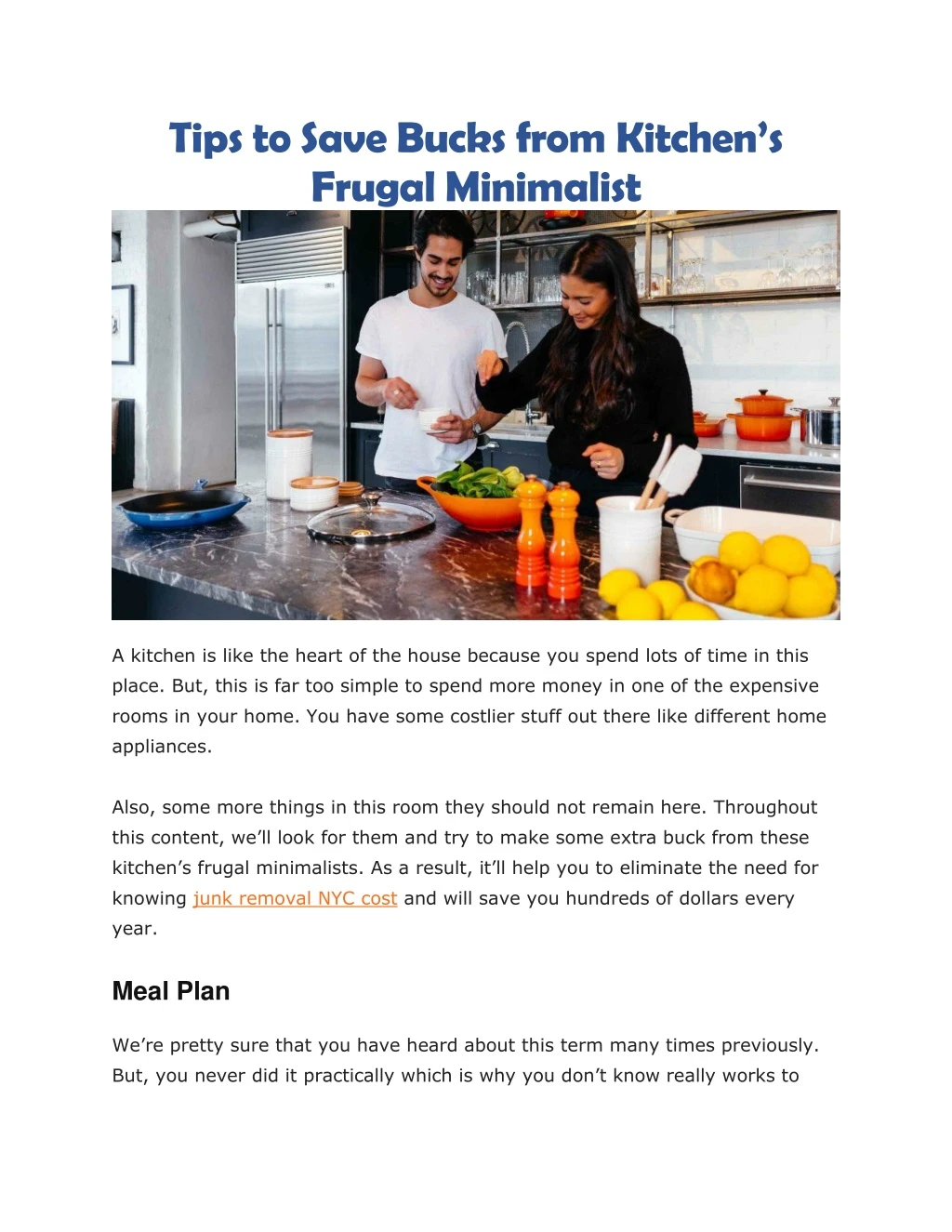 tips to save bucks from kitchen s frugal