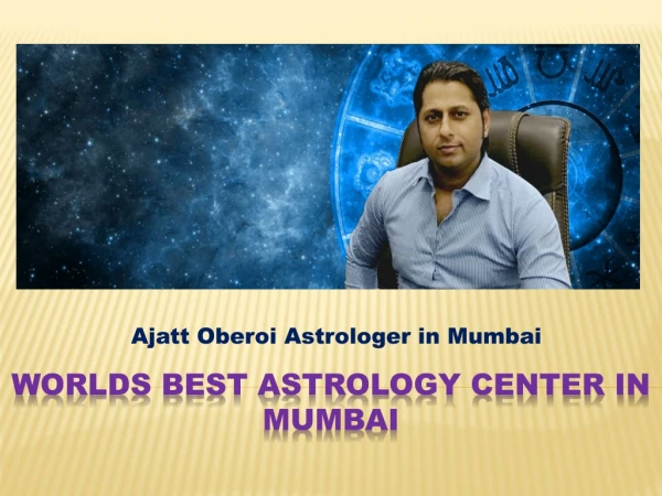 Worlds Best Astrology Center in Mumbai