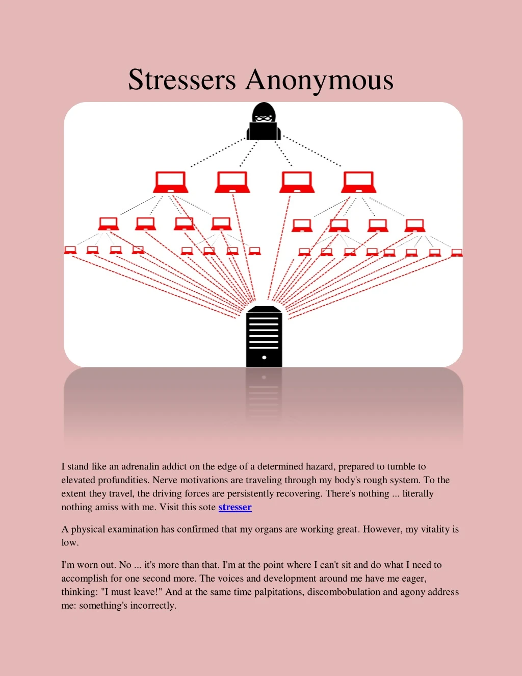 stressers anonymous