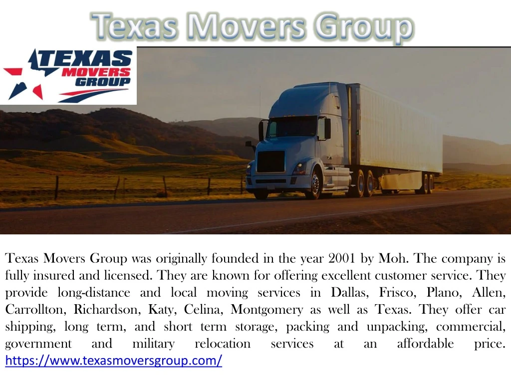 texas movers group