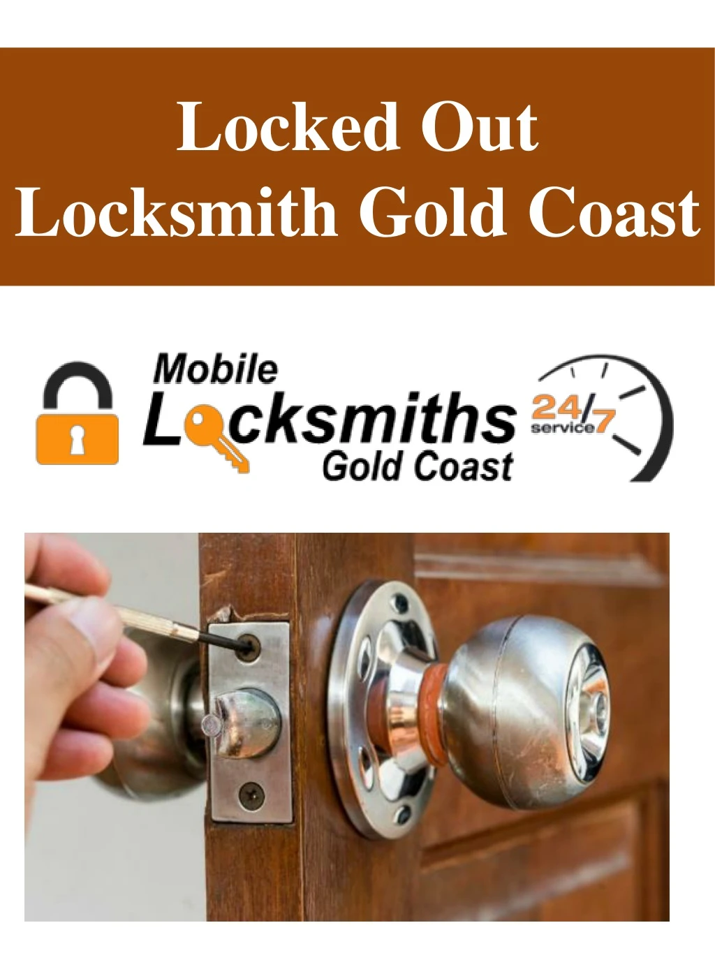 locked out locksmith gold coast