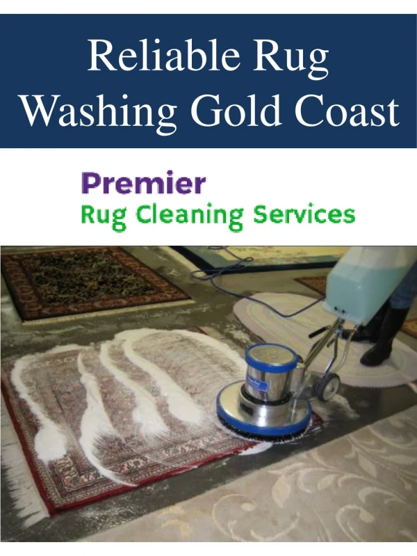 Reliable Rug Washing Gold Coast