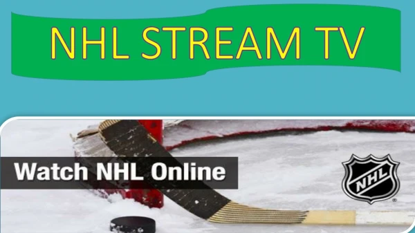 LOOKING FOR NHL STREAMS? JUST SELECT YOUR FAVOURITE TEAM AND WATCH THE BEST FREE NHL LIVE STREAMS!