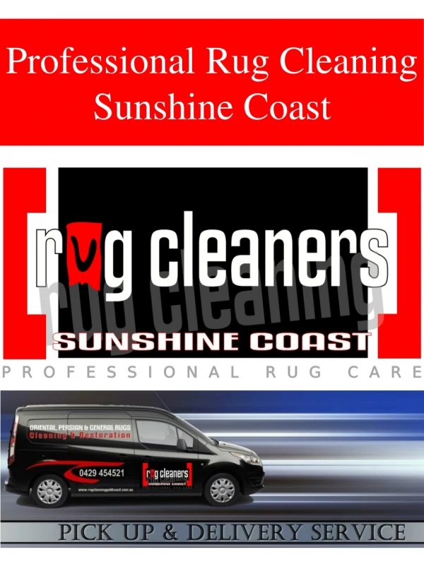 Professional Rug Cleaning Sunshine Coast