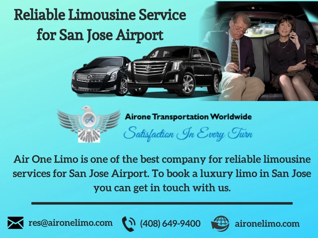 reliable limousine service for san jose airport