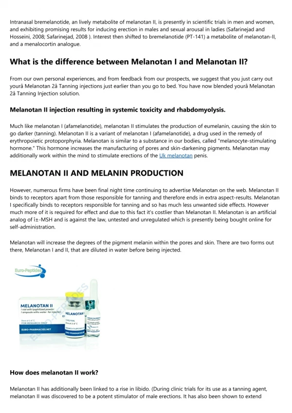 7 Little Changes That'll Make a Big Difference With Your Best store melanotan uk