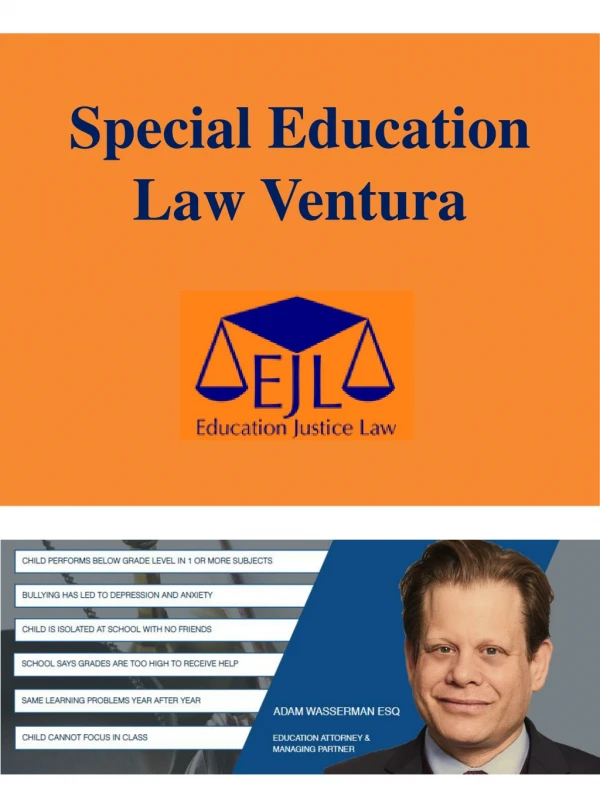 Special Education Law Ventura