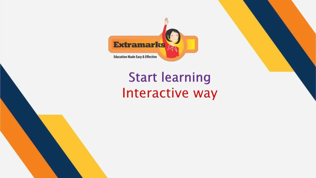 start learning interactive way