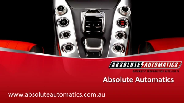 Automatic Transmission Mordialloc, Bayside area Melbourne, Beaumaris, Parkdale - Absolute Automatics
