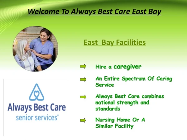 1.In-home Care Services East Bay CA