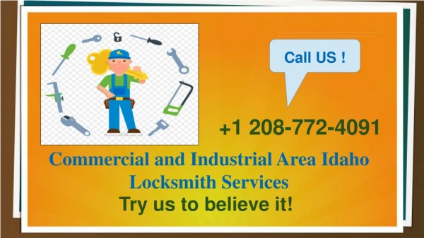 Commercial and Industrial Area Idaho Locksmith Services